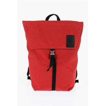 Neil Barrett Two-Tone CITY FLAP Nylon Backpack