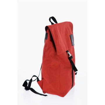 Neil Barrett Two-Tone CITY FLAP Nylon Backpack