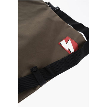 Neil Barrett TwoTone Maxi Bag with Removable Shoulder Strap