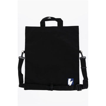 Neil Barrett Solid Color Maxi Bag with Removable Shoulder Strap