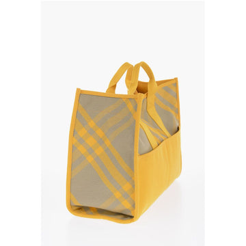 Burberry Printed Canvas Shopper Bag