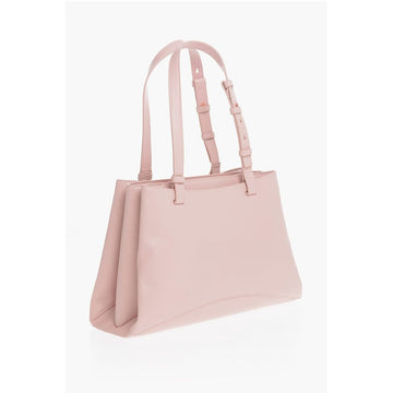 Moschino LOVE 3 Compartment Faux Leather Tote Bag
