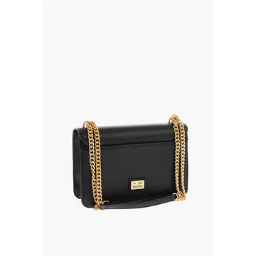 Moschino LOVE Chain and Clamp Shoulder Bag