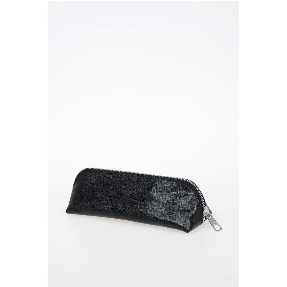 Neil Barrett Leather THUNDERBOLT Pen Case