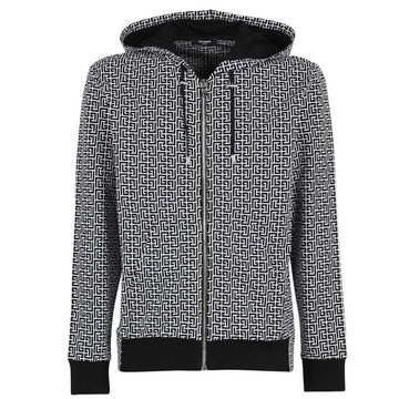 Balmain Black Cotton Sweater