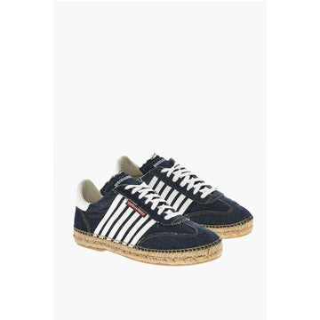 Dsquared² Denim Espadrillas Low-Top Sneakers