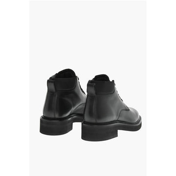 Dsquared² Lace-Up MANCHESTER Leather Booties