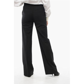 Valentino Wool Palazzo Pants