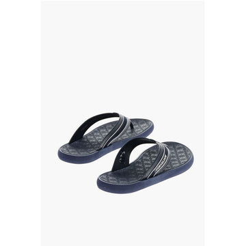 Corneliani Logoed Rubber Flip-Flops