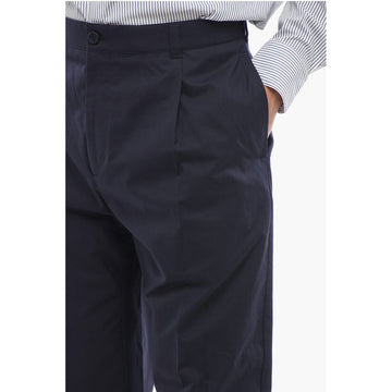 Dior ICONS Single-pleated Cotton Blend Pants