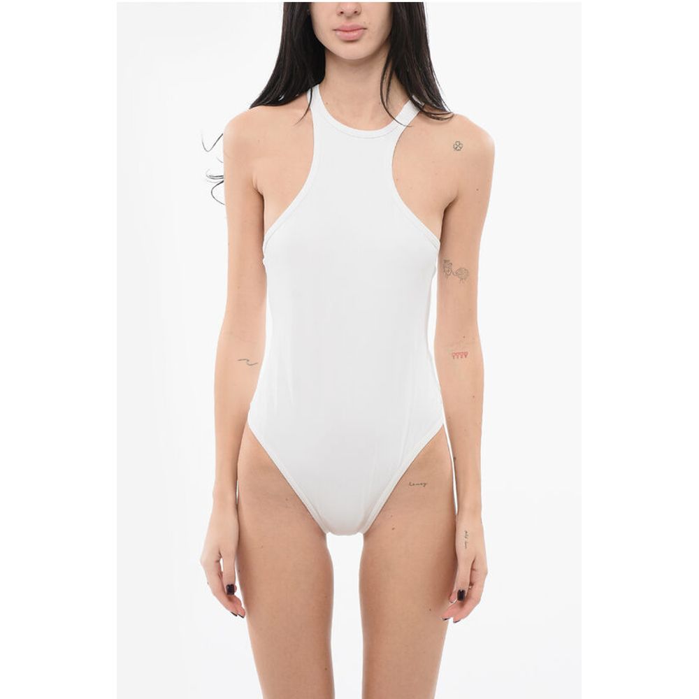 The Attico Solid Color One-Piece Swimsuit