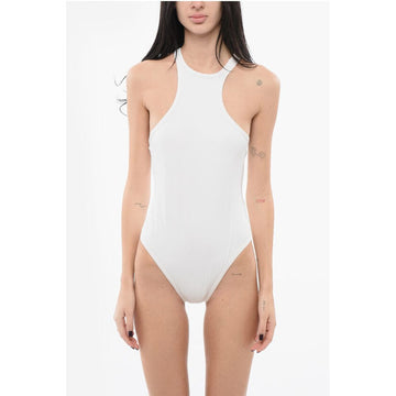 The Attico Solid Color One-Piece Swimsuit