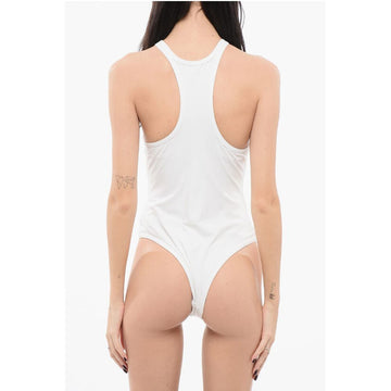 The Attico Solid Color One-Piece Swimsuit