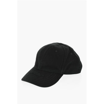 Off-White Solid Color Denim Cap