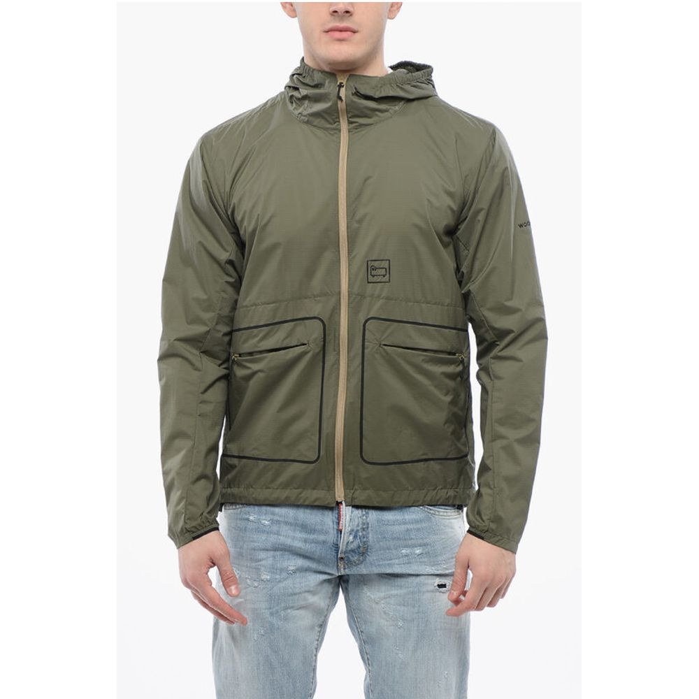Woolrich Logoed HIGH AERATION Windbreaker