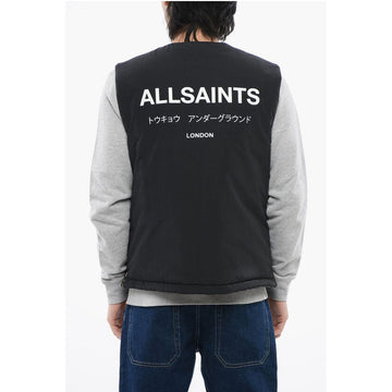 AllSaints Reversible Sleeveless UNDERGROUND Jacket