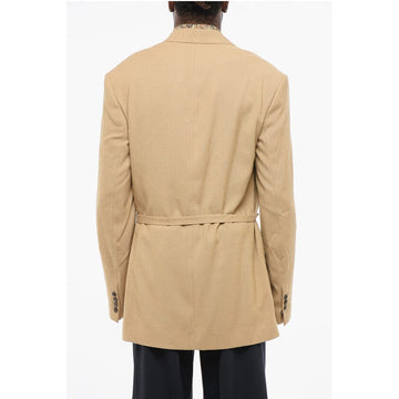 Dries Van Noten Double-breasted BISHOP Blazer with Belt