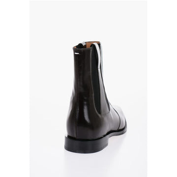Maison Margiela Leather Chelsea Boots