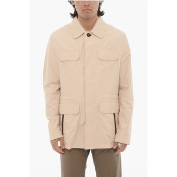 Corneliani Double-layered Blazer with Hidden Placket