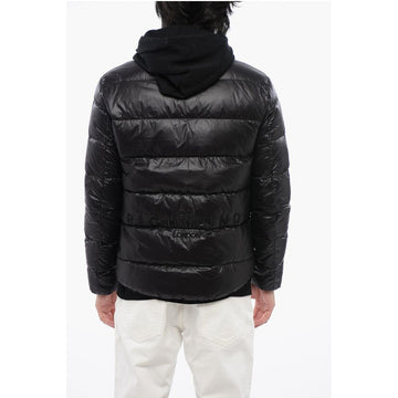 John Richmond BULET Down Jacket With Embroidered Logo
