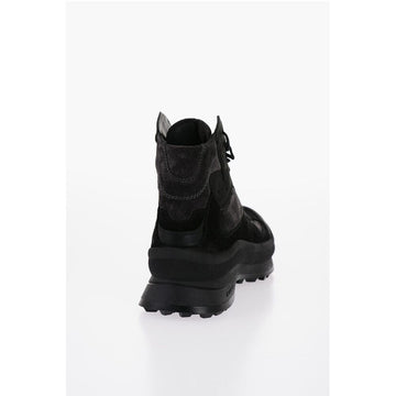 Jil Sander Vibram Sole Suede Trek Booties