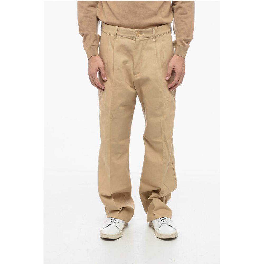 Gucci Cotton SIL VOUS PLAIT Chinos Pants