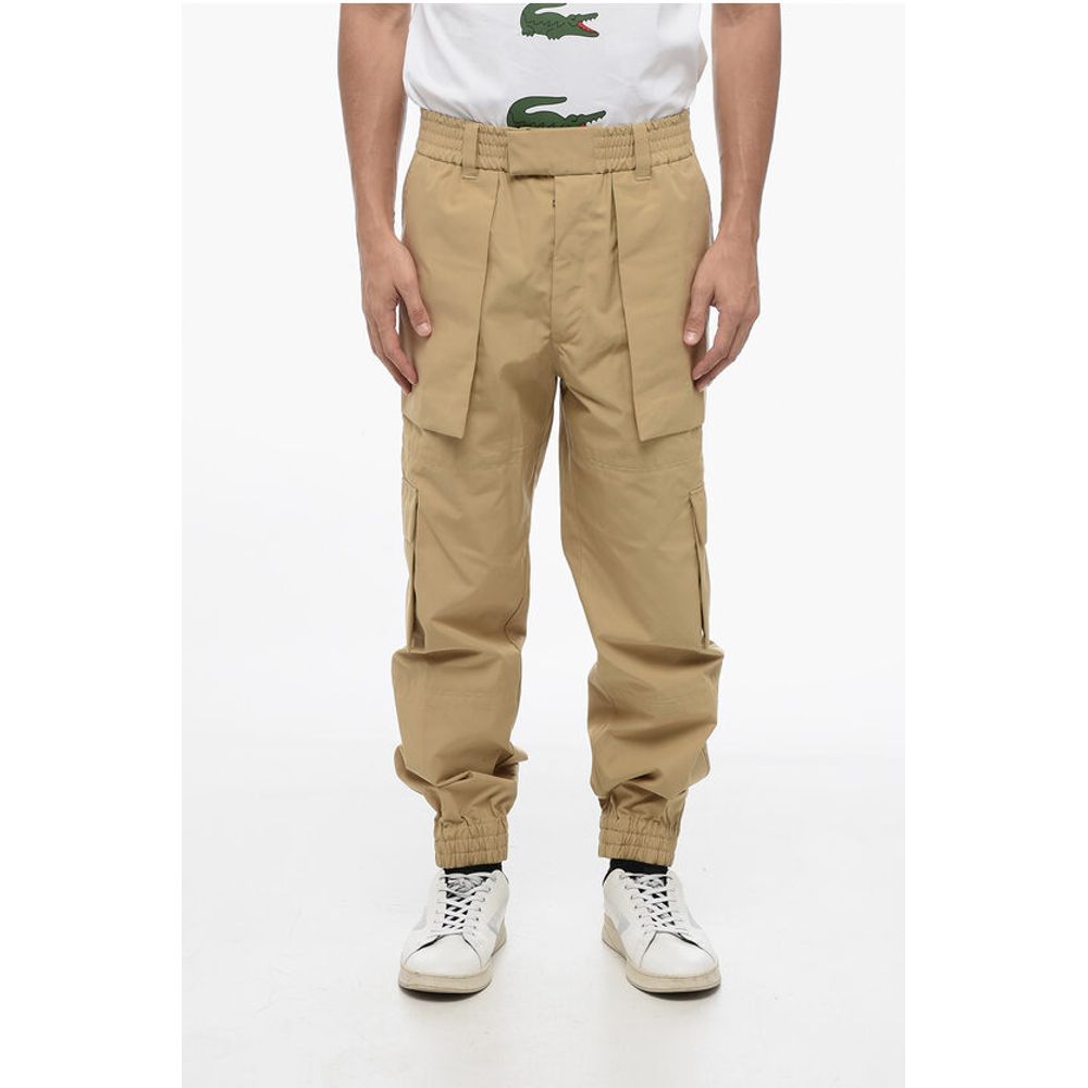 Alexander McQueen Cotton Cargo Pants with Cuffs