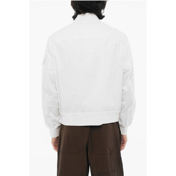 Neil Barrett Lightweight Skinny Fit Bomber Jacket with Zip Closure