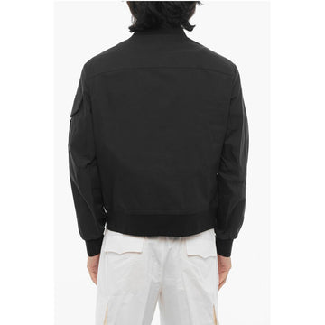 Neil Barrett Lightweight Skinny Fit Bomber Jacket with Zip Closure