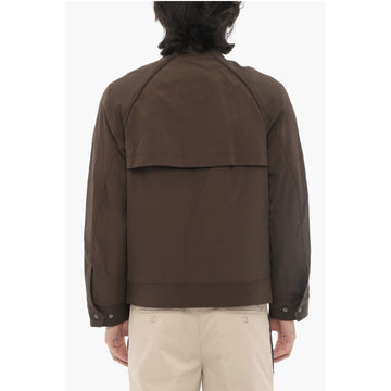 Neil Barrett Boxy Fit BARACUTA Jacket with Zip Closure