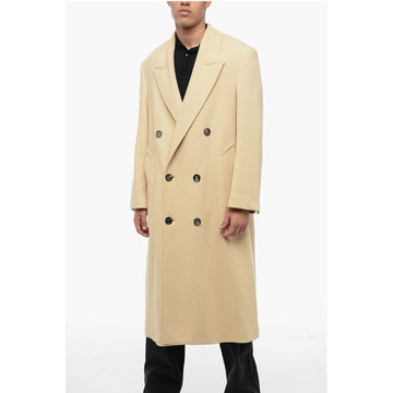 Ami Alexandre Mattiussi Wool Double-Breasted Coat