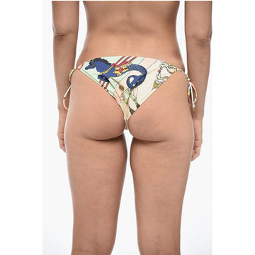 Tory Burch Lace-up Swimslip with Metal Detail