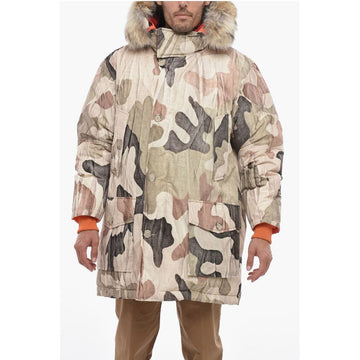 Woolrich GRIFFIN Reversible Camouflage ATLANTIC Down Jacket