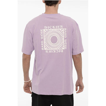 Dickies Crew-neck Cotton T-shirt with Embossed Print