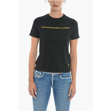 Diesel Vintage Effect T-REG-E4 Crew-neck T-Shirt
