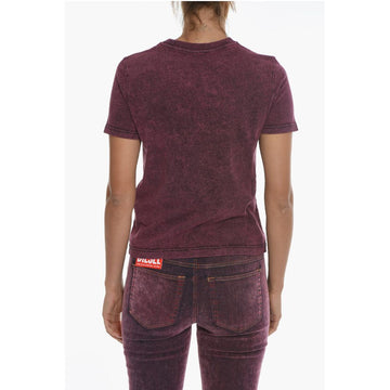 Diesel Vintage Effect T-REG-E4 Crew-neck T-Shirt