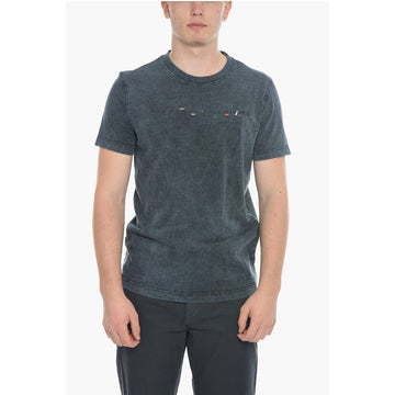 Diesel Vintage Effect T-DIEGOR-E5 Crew-neck T-Shirt