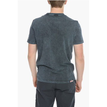 Diesel Vintage Effect T-DIEGOR-E5 Crew-neck T-Shirt