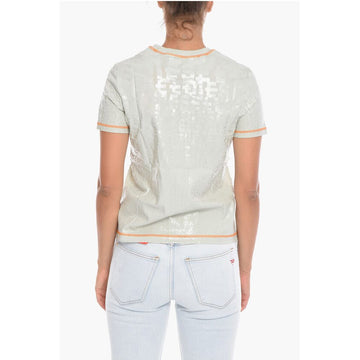 Diesel All-Over Monogram T-REG-MON Crew-Neck T-shirt