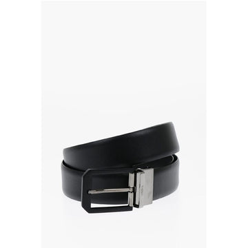 Ermenegildo Zegna Reversible Leather Belt 35mm