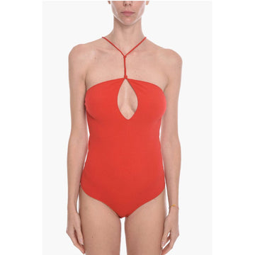 Bottega Veneta Cashmere Blend GAUGE Bare-back Bodysuit