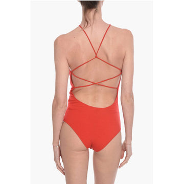 Bottega Veneta Cashmere Blend GAUGE Bare-back Bodysuit