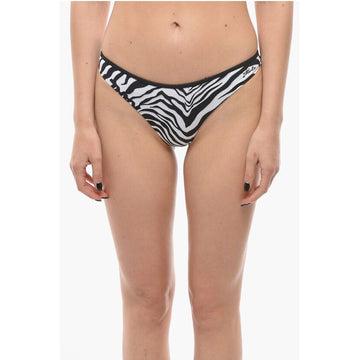 Karl Lagerfeld Animal Patterned Bikini Bottom
