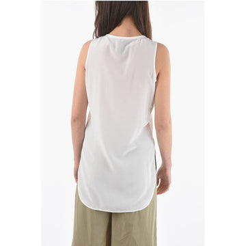 Woolrich Side Splits Oversized Top with Breast Pocket