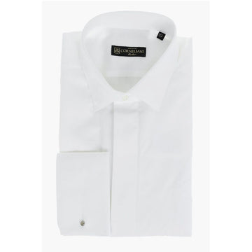 Corneliani Hidden Buttoning Cotton Shirt
