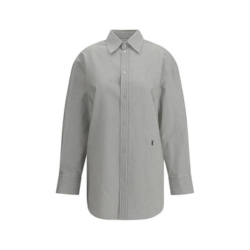 Saint Laurent Striped Cassandre Shirt