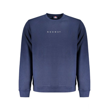 Norway 1963 Blue Cotton Men Sweater