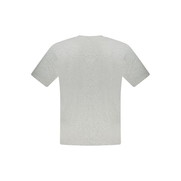 North Sails Brown Cotton Men T-Shirt
