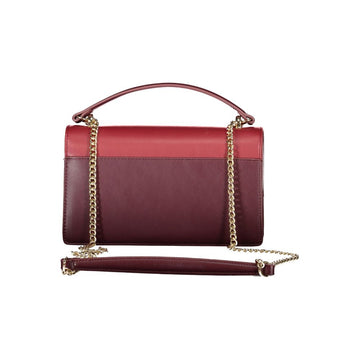 Mario Valentino Red Polyethylene Women Handbag