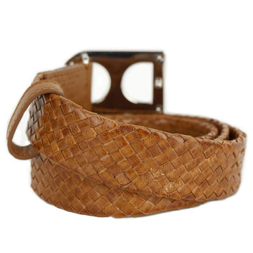 Dolce & Gabbana Brown Calfskin Belt